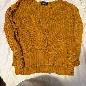 Rachel Zoe Mustard Cardigan Sweater